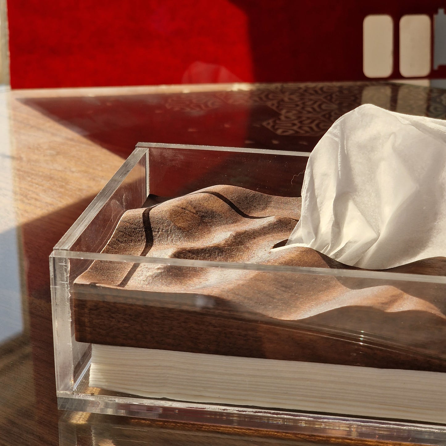 Waves tissue box