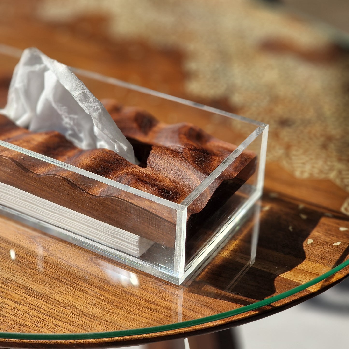 Waves tissue box