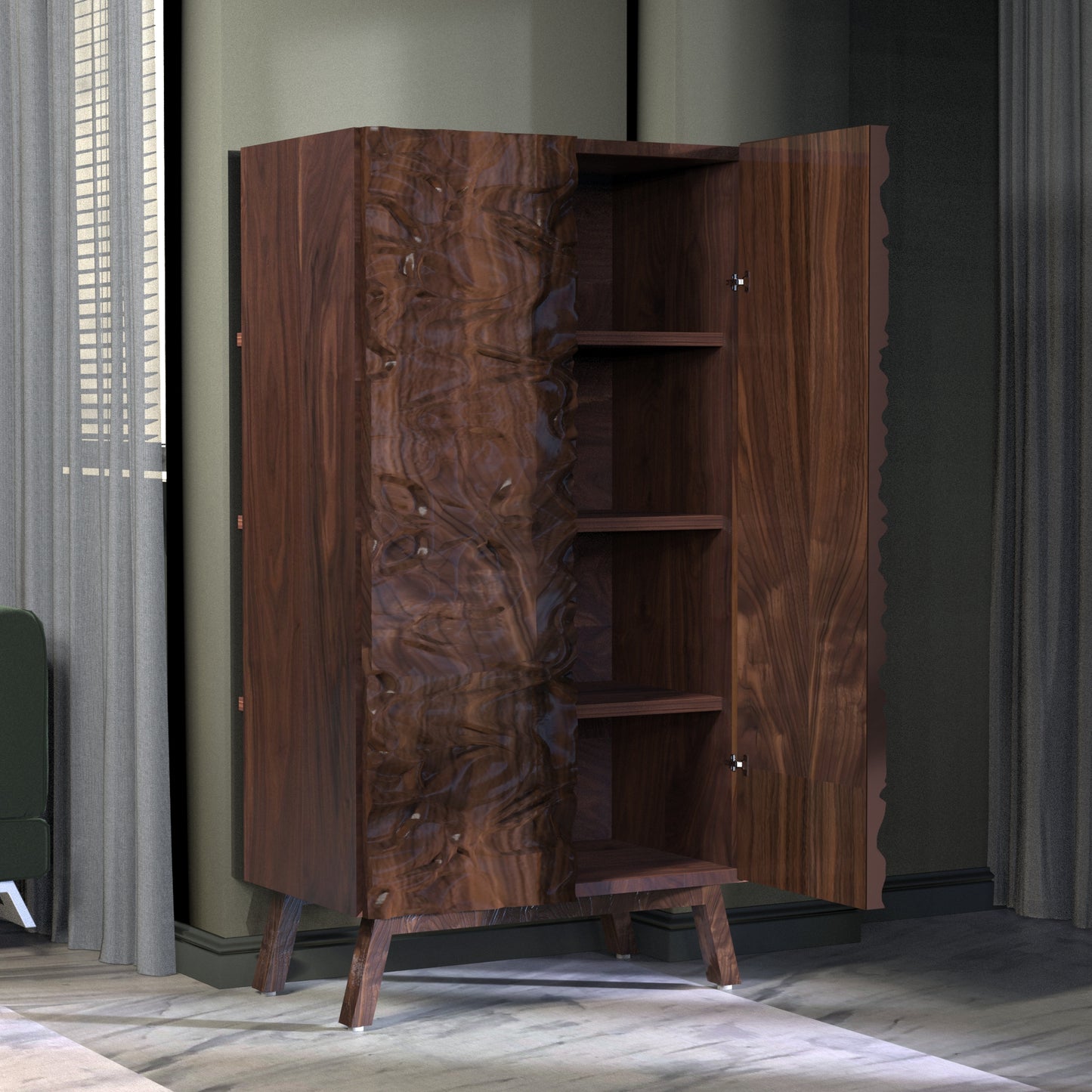 Waves cabinet